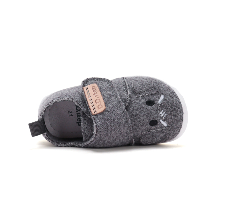 Încălțăminte interior barefoot D.D.Step C086-62686B pentru copii, calapod lat, exterior textil hidrofob [4]