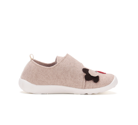 Încălțăminte interior barefoot D.D.Step C086-62686F pentru copii, calapod lat, exterior textil hidrofob [4]