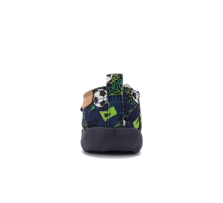 Încălțăminte interior barefoot D.D.Step C086-62397 pentru copii, calapod lat, exterior textil hidrofob [2]