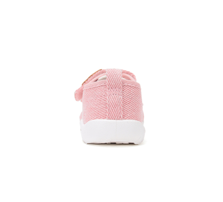 Papucii roz, pentru fete Barefoot C086-61763C, DD Step [1]