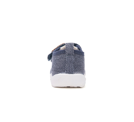 Papucii albastrii, pentru baieti Barefoot C086-61763A, DD Step [1]