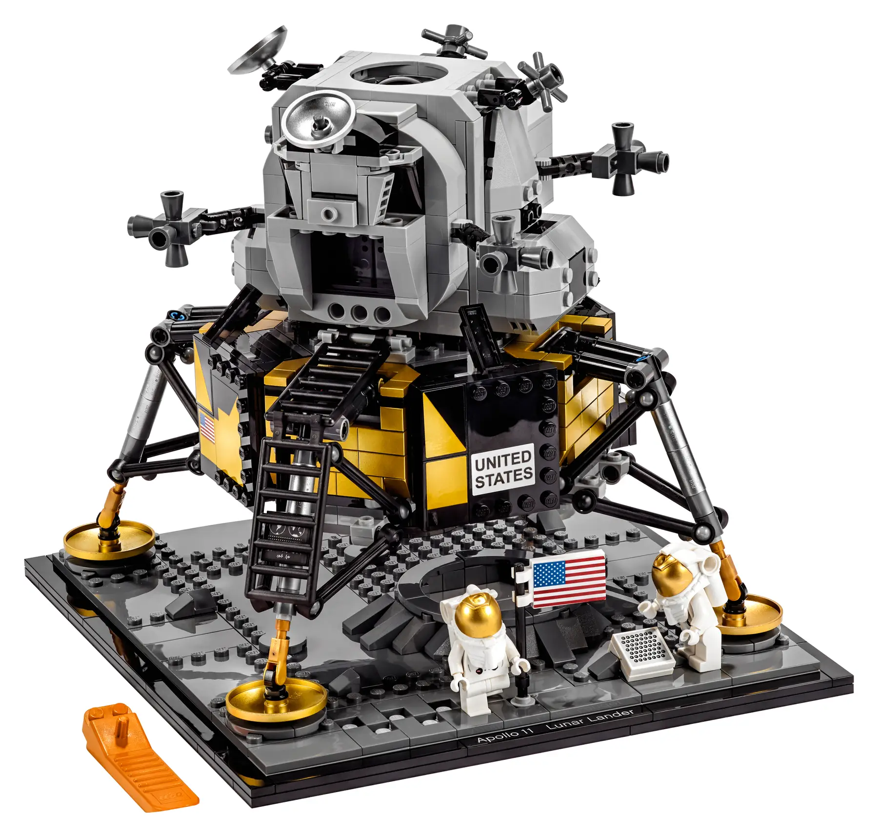 Set constructie - LEGO Creator Expert - NASA Apollo 11 Lunar Lander 10266, 1087 piese
