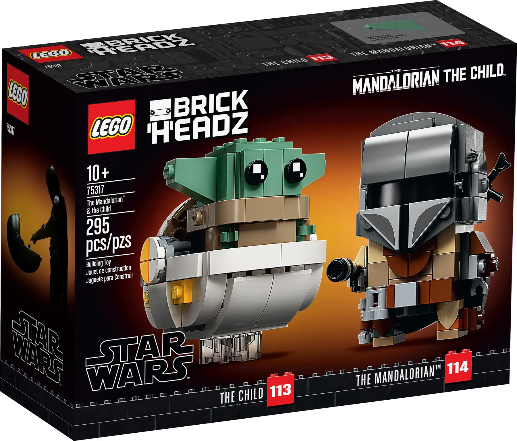 LEGO Star Wars - Mandalorian si Copilul 75317, 295 piese [0]