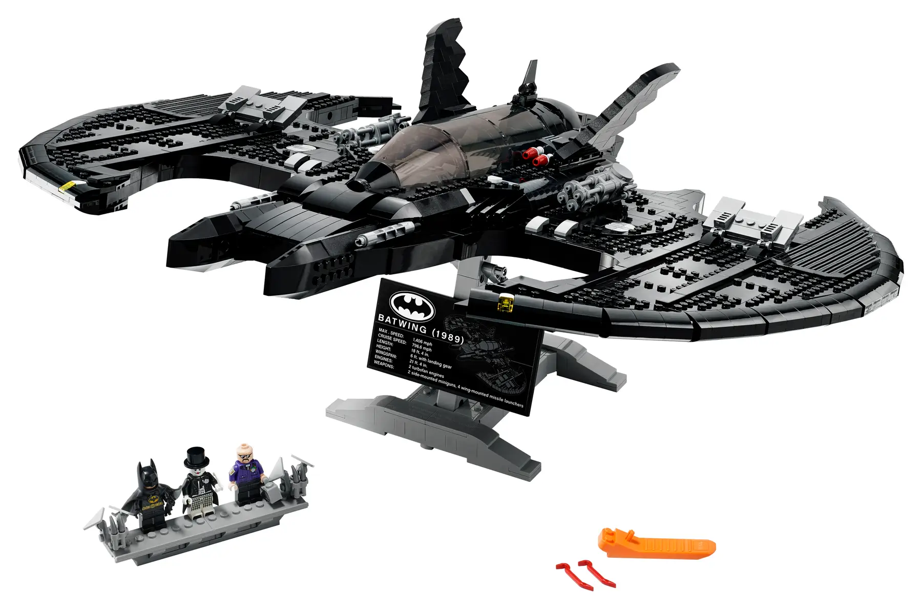 Set constructie - LEGO Super Heroes - DC Batman 1989 Batwing 76161, 2363 piese