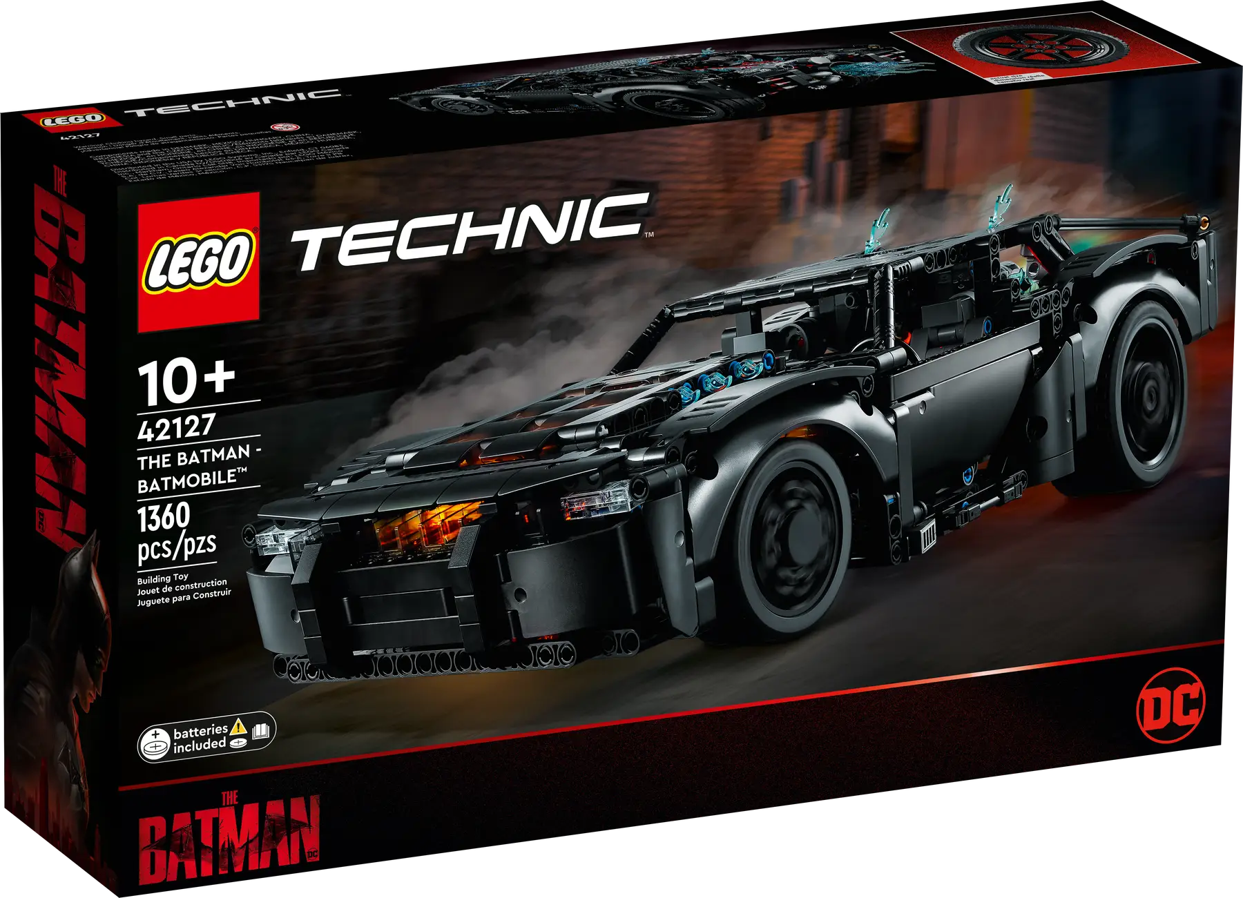 LEGO® Technic - BATMAN - BATMOBILE™ 42127, 1360 piese [1]