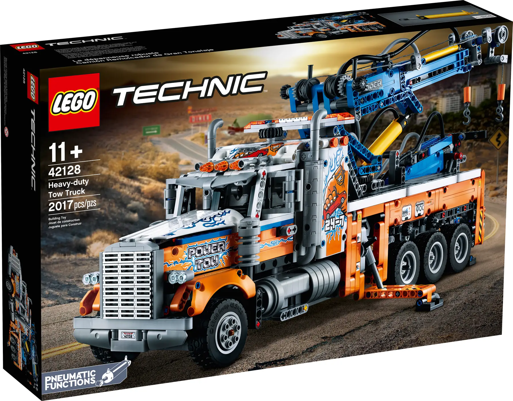 LEGO Technic - Camion de remorcare de mare tonaj 42128, 2017 piese [0]