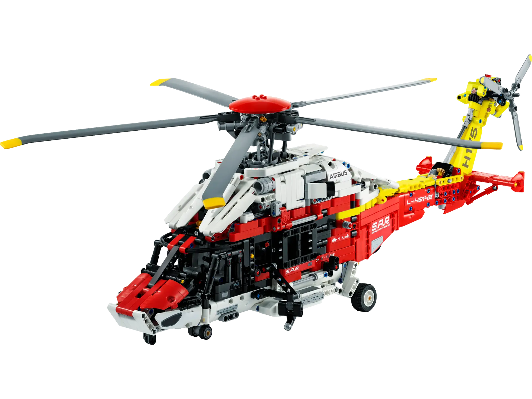 Set constructie - LEGO® Technic - Elicopter de salvare Airbus H175 42145, 2001 piese