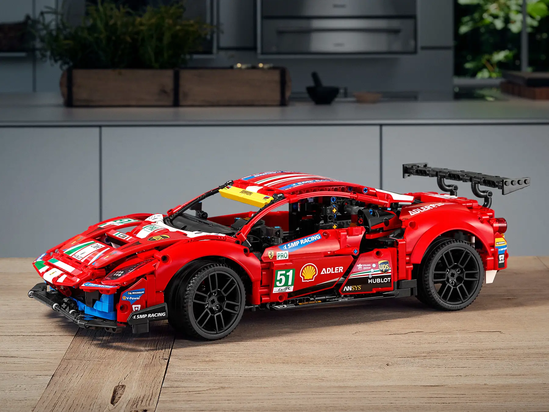LEGO Technic - Ferrari 488 GTE “AF Corse #51” 42125, 1677 piese [4]