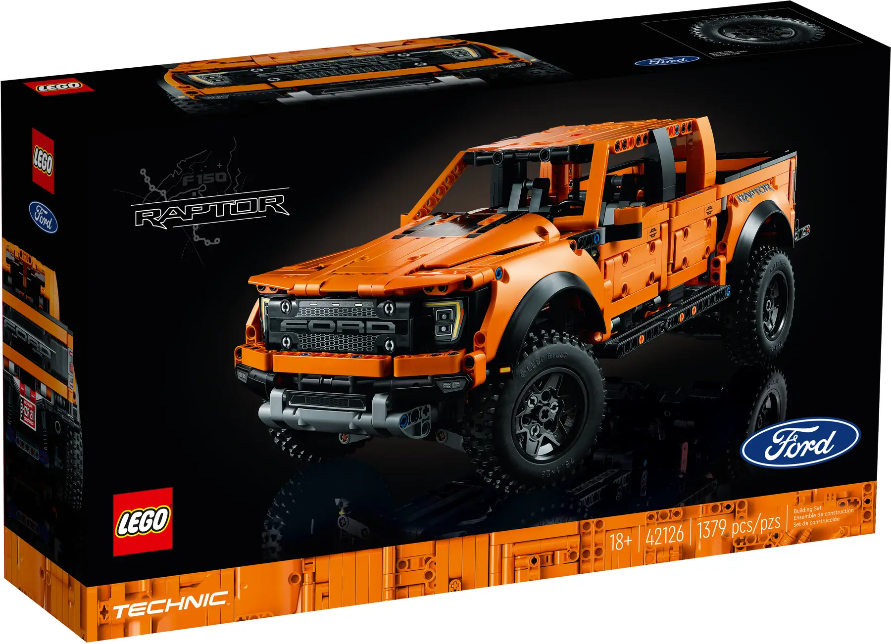 LEGO Technic - Ford® F-150 Raptor 42126, 1379 piese [1]