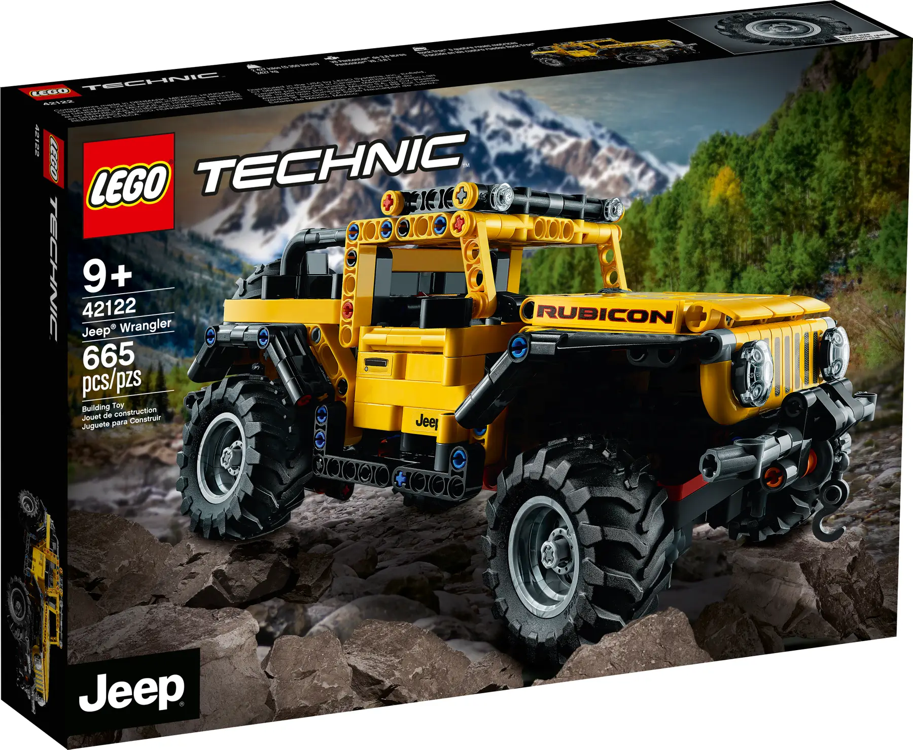 LEGO Technic - Jeep Wrangler 42122, 665 piese [0]