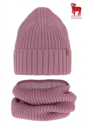 Set caciula merino Mesalia Violet [0]