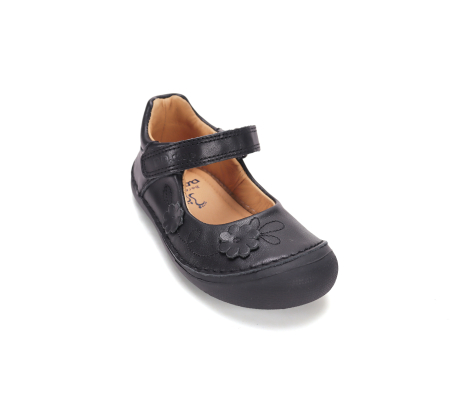 Pantofi barefoot fete D.D.Step S070-62583B crem din piele naturală talpa flexibila [7]