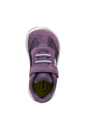 Pantofi barefoot Geox Foot-Run pentru fete, din piele suede mov, B661JA 0FU22 CA81Z [5]