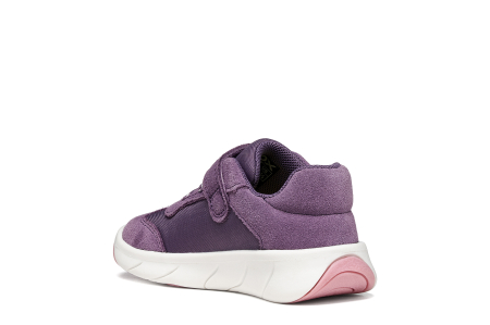 Pantofi barefoot Geox Foot-Run pentru fete, din piele suede mov, B661JA 0FU22 CA81Z [3]