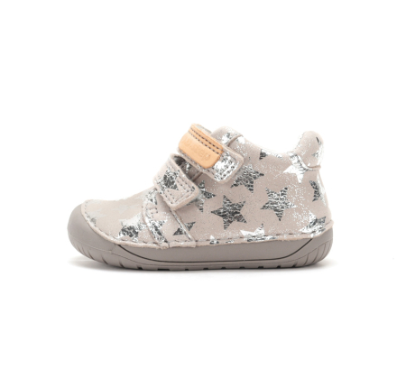 Pantofi barefoot fete D.D.Step S070-62583B crem din piele naturală talpa flexibila [0]