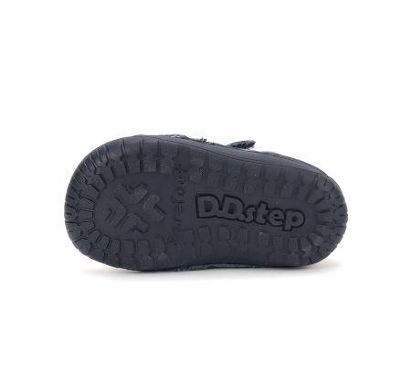Pantofi barefoot albastri D.D.Step pentru băieți cu dinozauri S070-62594B [4]