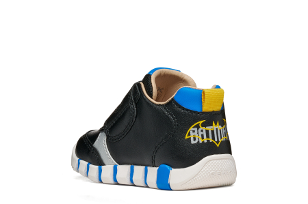 Pantofi primii pași Geox Iupidoo Batman negri cu galben B6655B 000BC C0054 [4]