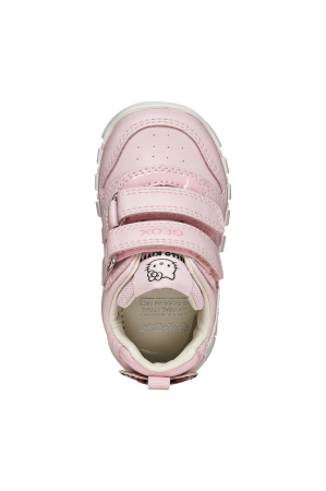 Pantofi primii pași Geox Iupidoo Hello Kitty fete roz B6658A 05402 C8004 [5]