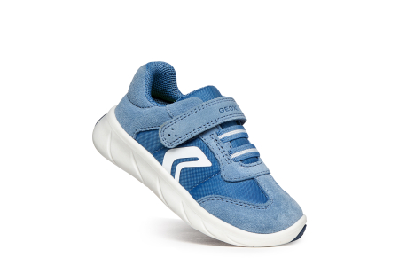 Pantofi barefoot Geox Foot-Run pentru băieți, din piele suede B660KA 0FU22 C4S1Z [5]