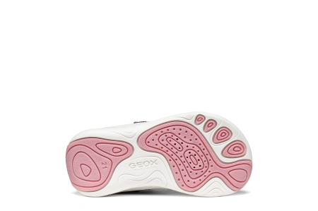 Pantofi barefoot Geox Foot-Run pentru fete, din piele suede mov, B661JA 0FU22 CA81Z [1]