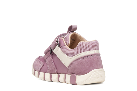 Pantofi primii pași Geox Iupidoo Hello Kitty fete roz B6658A 05402 C8004 [17]