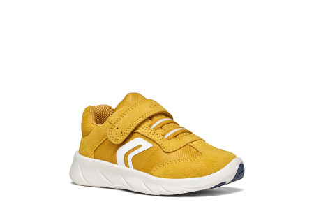 Pantofi barefoot Geox Foot-Run unisex, din piele suede galbena, B661KA 0FU22 C2Q1Z [3]