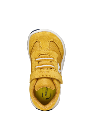 Pantofi barefoot Geox Foot-Run unisex, din piele suede galbena, B661KA 0FU22 C2Q1Z [6]