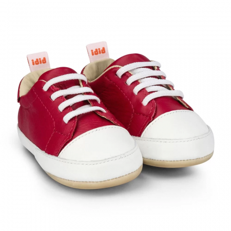 Pantofi Bibi Afeto Joy rosii cu siret elastic [1]