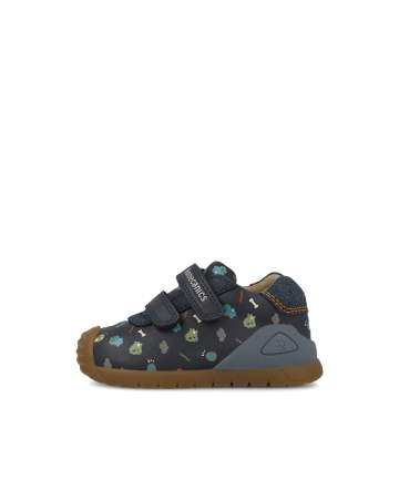 Pantofi Biomecanics albastru ocean cu dinozauri, cod 261129-A183 [5]