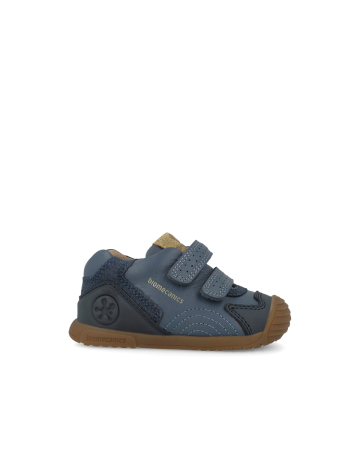 Pantofi Biomecanics Biogateo petrol pentru primii pași, cod 261126-A556 [1]