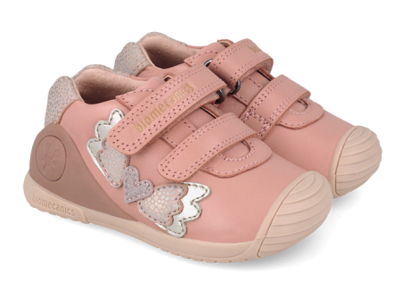 Pantofi Biomecanics 261104-B193 pentru primii pași calcai intarit [0]