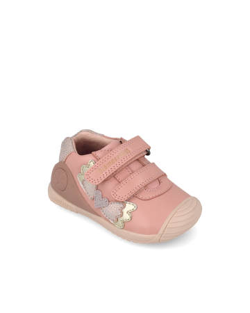 Pantofi Biomecanics 261104-B193 pentru primii pași calcai intarit [1]