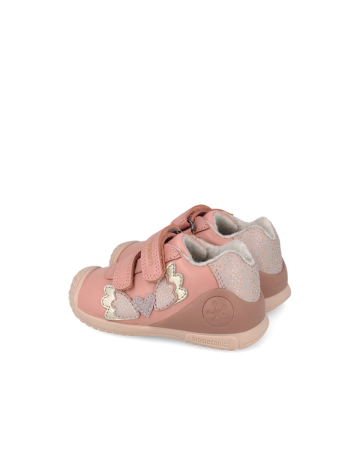 Pantofi Biomecanics 261104-B193 pentru primii pași calcai intarit [5]