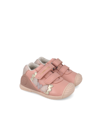 Pantofi Biomecanics 261104-B193 pentru primii pași calcai intarit [4]