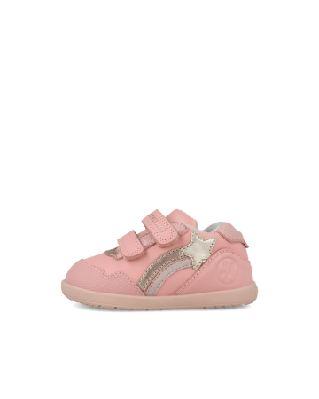 Pantofi Barefoot Biomecanics Fete Roz 261164-C193 calapod lat cu sustinerea calciului [8]