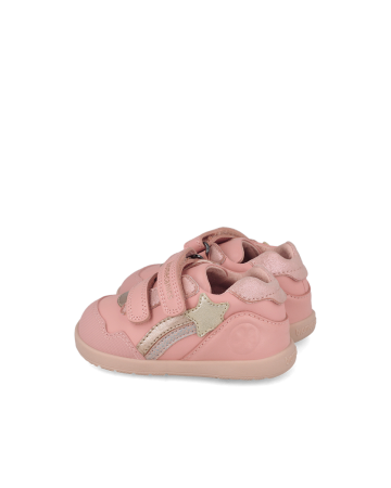 Pantofi Barefoot Biomecanics Fete Roz 261164-C193 calapod lat cu sustinerea calciului [1]
