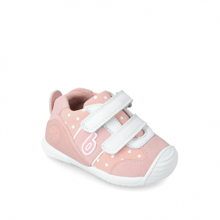 Pantofi Copii Primii Pasi Biomecanics 232121-A Puntos Rosa [2]