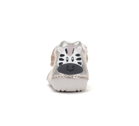 Pantofi primii pași fete D.D.Step S015-62120C crem auriu din piele naturală [2]