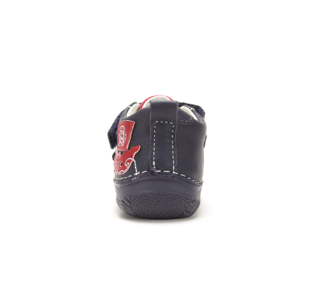 Pantofi primii pasi D.D.Step pentru băieți din piele naturală S082-62627 [2]