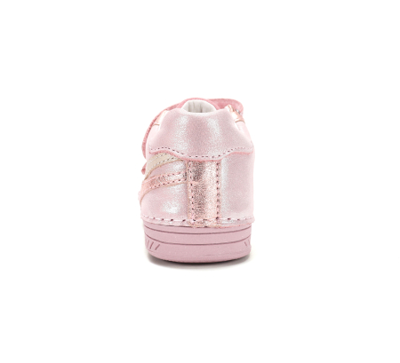 Pantofi roz cu auriu fete D.D.Step S040-62978DM din piele naturală cu călcâi susținut [2]