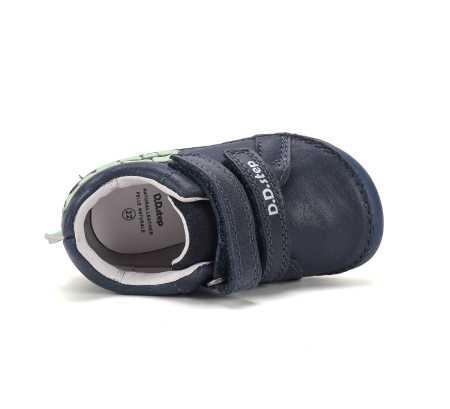 Pantofi bleumarin D.D.Step pentru băieți cu dinozaur și talpă luminoasă S108-62921A [3]