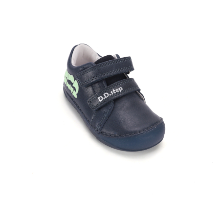 Pantofi bleumarin D.D.Step pentru băieți cu dinozaur și talpă luminoasă S108-62921A [6]
