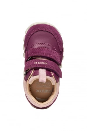 pantofi bebeluși Geox Iupidoo Baby purple B3558C 05422 C8HK8 piele textil velcro respirabili [6]