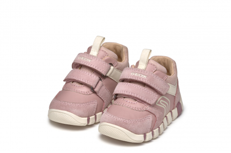 pantofi bebeluși Geox Iupidoo Baby purple B3558C 05422 C8HK8 piele textil velcro respirabili [3]