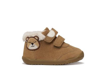 Ghete unisex Geox Macchia maro piele naturala primii pasi B664PA 00022 C6627 [1]