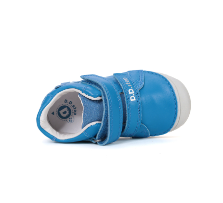 Pantofi primii pasi, pentru baieti, albastri S082-61703 DD Step D.D.Step Kisfiú Zárt cipő (S082-61703) [3]