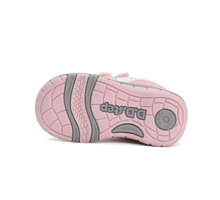 Pantofi primii pasi, roz, pentru fete D.D.Step Kislány Zárt cipő F065-52408A [4]