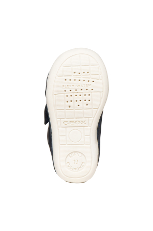 Pantofii copii mici Geox Tutim pentru baieti velcro piele naturală respirabili b164nc 03285 c6627, Whisky [7]