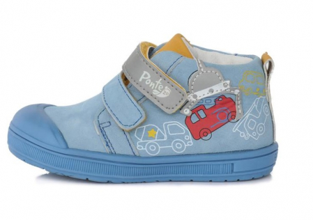 Pantofi sport albastri cu elemente reflectorizante D.D.Step - Ponte 20 [1]