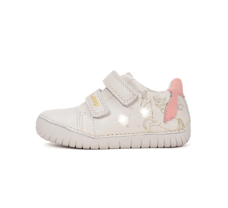 Pantofii crem pentru fete cu luminite S050-61970M [7]